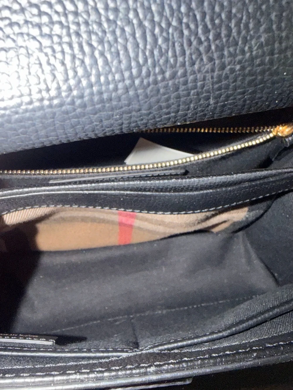 Authentic Burberry Baby Banner Leather Tote Bag 🖤